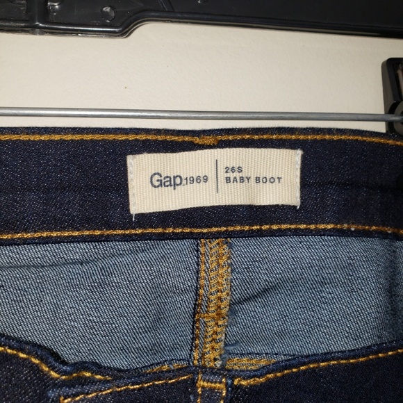 Gap Baby Boot Short Denim Jeans - Picture 2 of 3